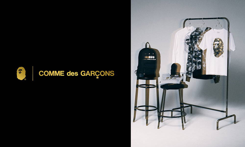 BAPE® x COMME des GARÇONS 合作系列即将发售