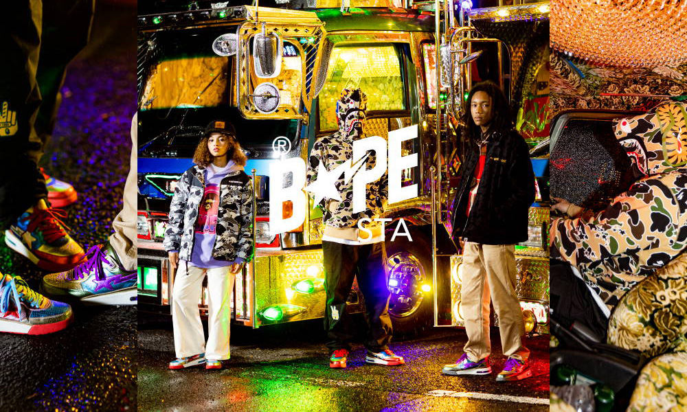 经典再临，BAPE® 重新推出 ROAD STA 鞋款