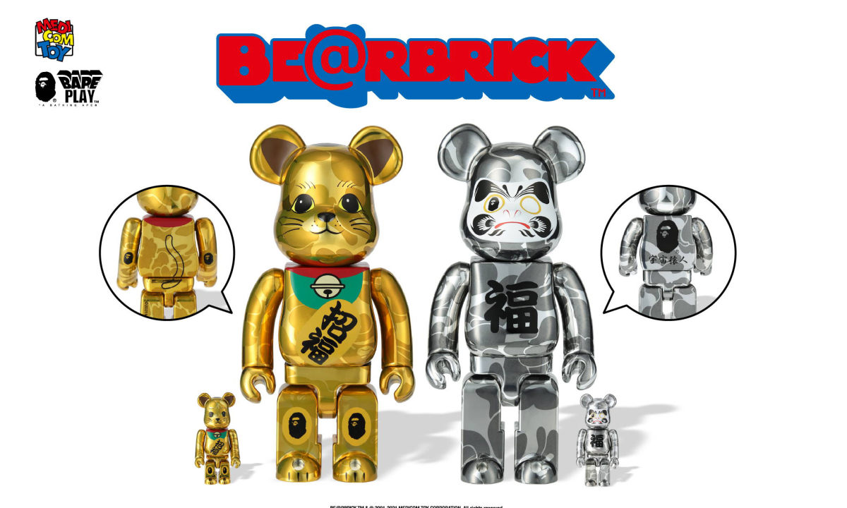 BAPE® 新年限定款 BE@RBRICK 发布