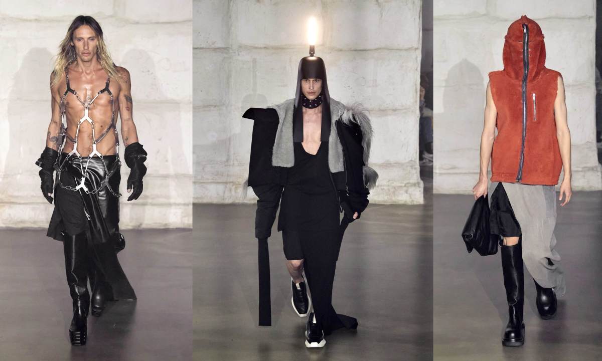 Rick Owens 2022 秋季男装系列已释出