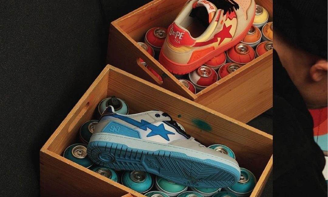 BAPE® SK8 STA 释出三款新单色配色