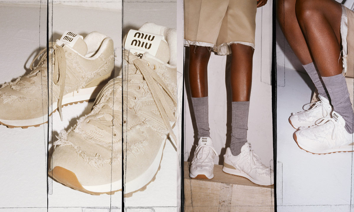 Miu Miu x New Balance 574 联名系列官网突袭发售