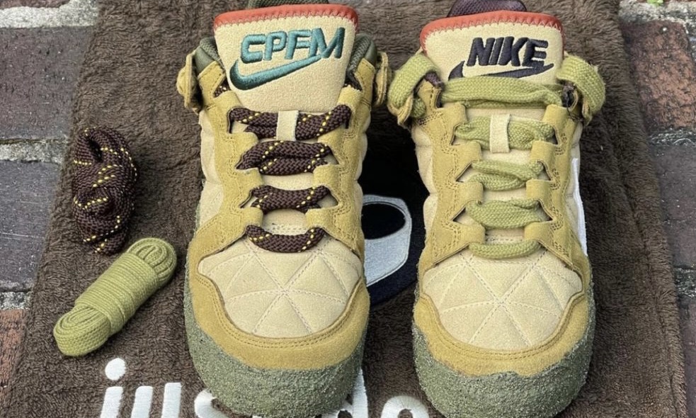 CPFM x Nike Dunk Low SP「Barley/Sail」联名鞋款释出