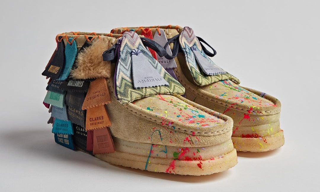 Clarks 携手艺术家 Jacopo De Carli 推出联名鞋款
