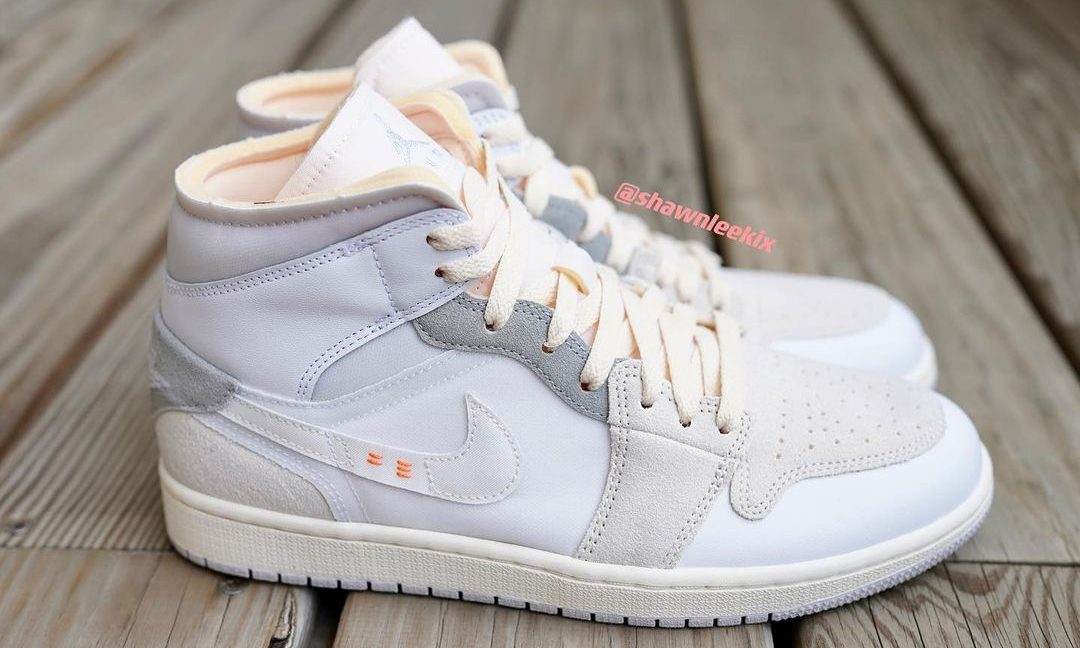 CLOT x Air Jordan I Mid「Inside Out」实物细赏