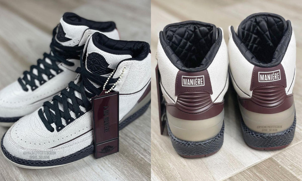 抢先预览 A Ma Maniére x Air Jordan II 联名鞋款