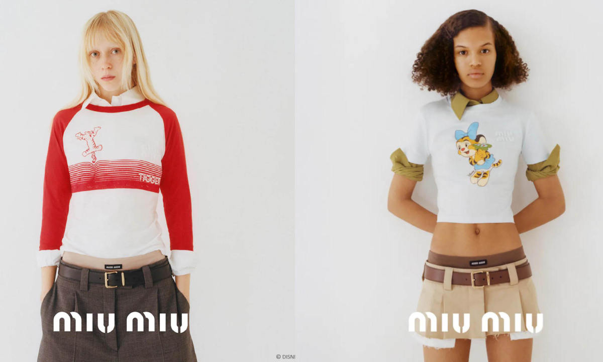 迎接虎年，Miu Miu 推出老虎动画角色 Tee 系列
