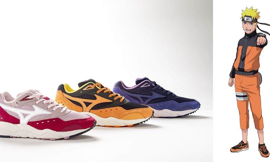 MIZUNO x《火影忍者疾风传》首款合作鞋发布