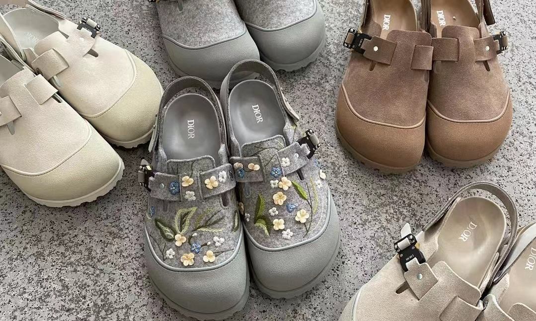 抢先预览 DIOR x BIRKENSTOCK 联名系列鞋款
