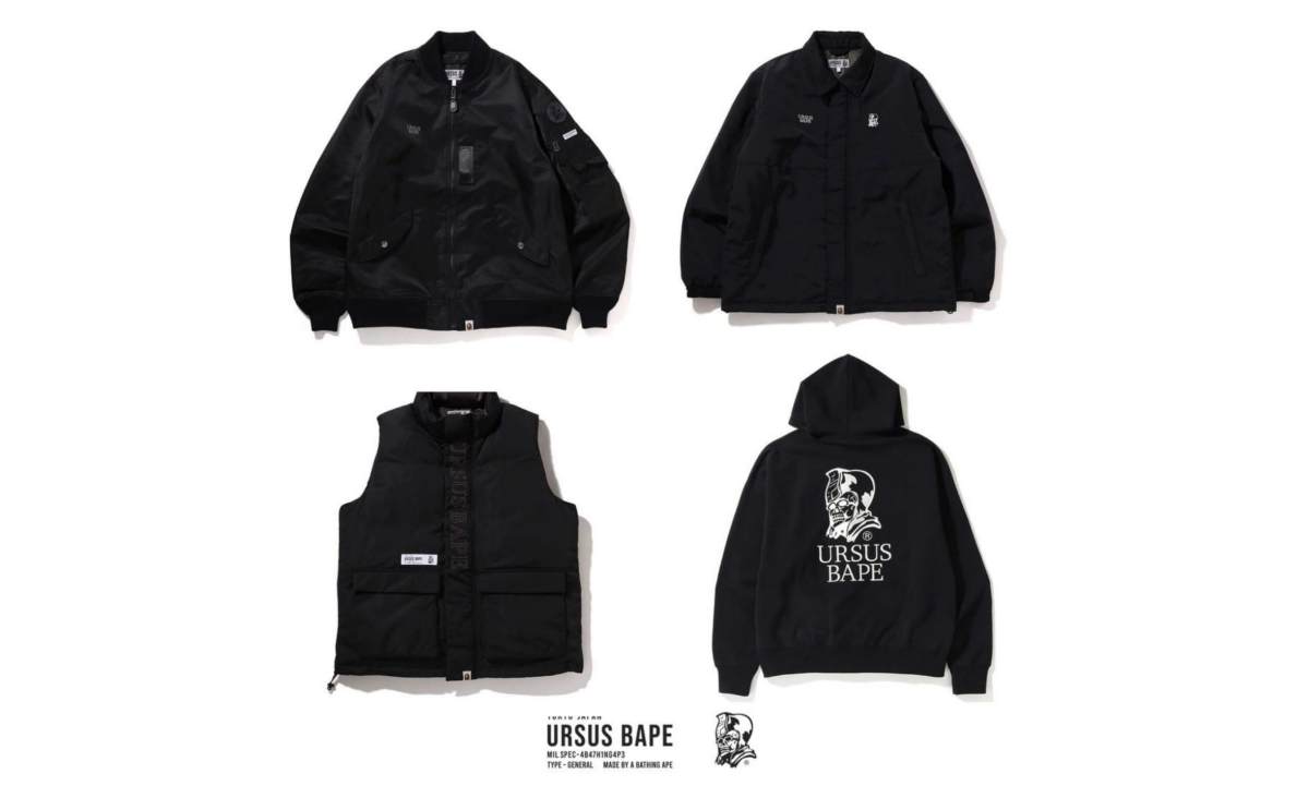 A BATHING APE® 副线 URSUS BAPE 单品即将发售