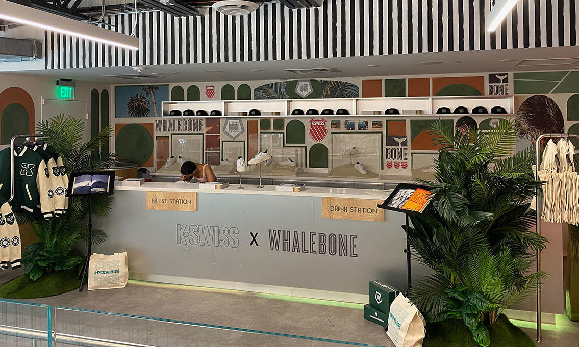 K·SWISS 盖世威 55 周年庆携手 Whalebone 杂志亮相巴塞尔艺术展