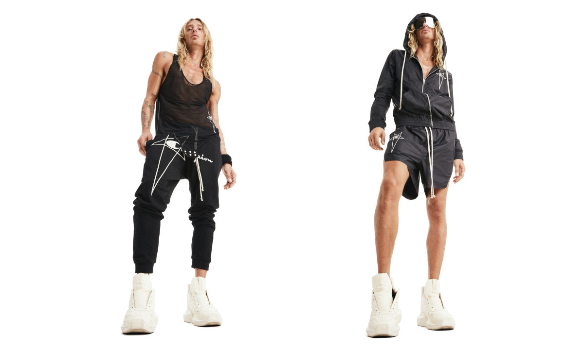 Rick Owens x Champion 2022 联名系列完整释出