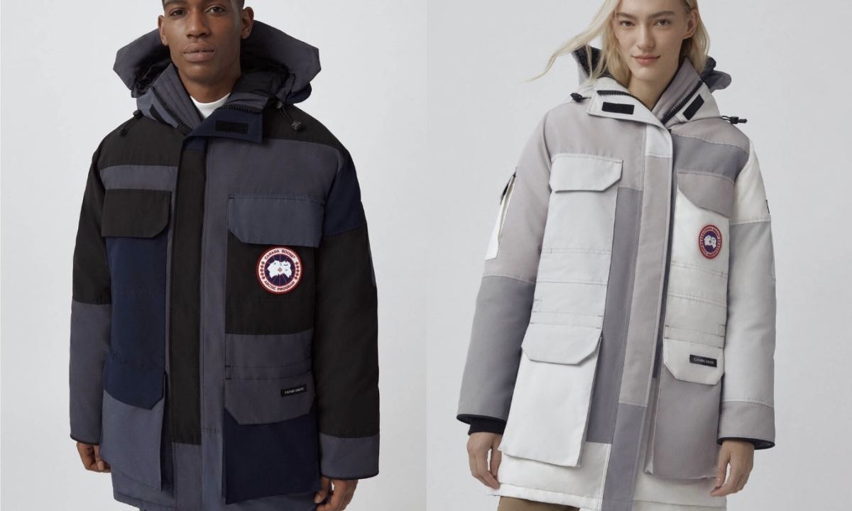 CANADA GOOSE 推出日本限定单品「Patchwork Parka」
