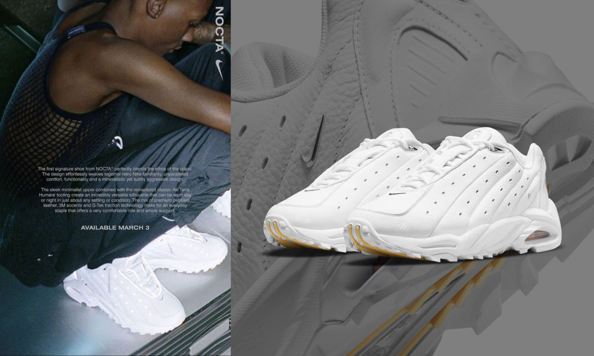 NOCTA x Nike Hot Step Air Terra 定档 3 月 2 日发售