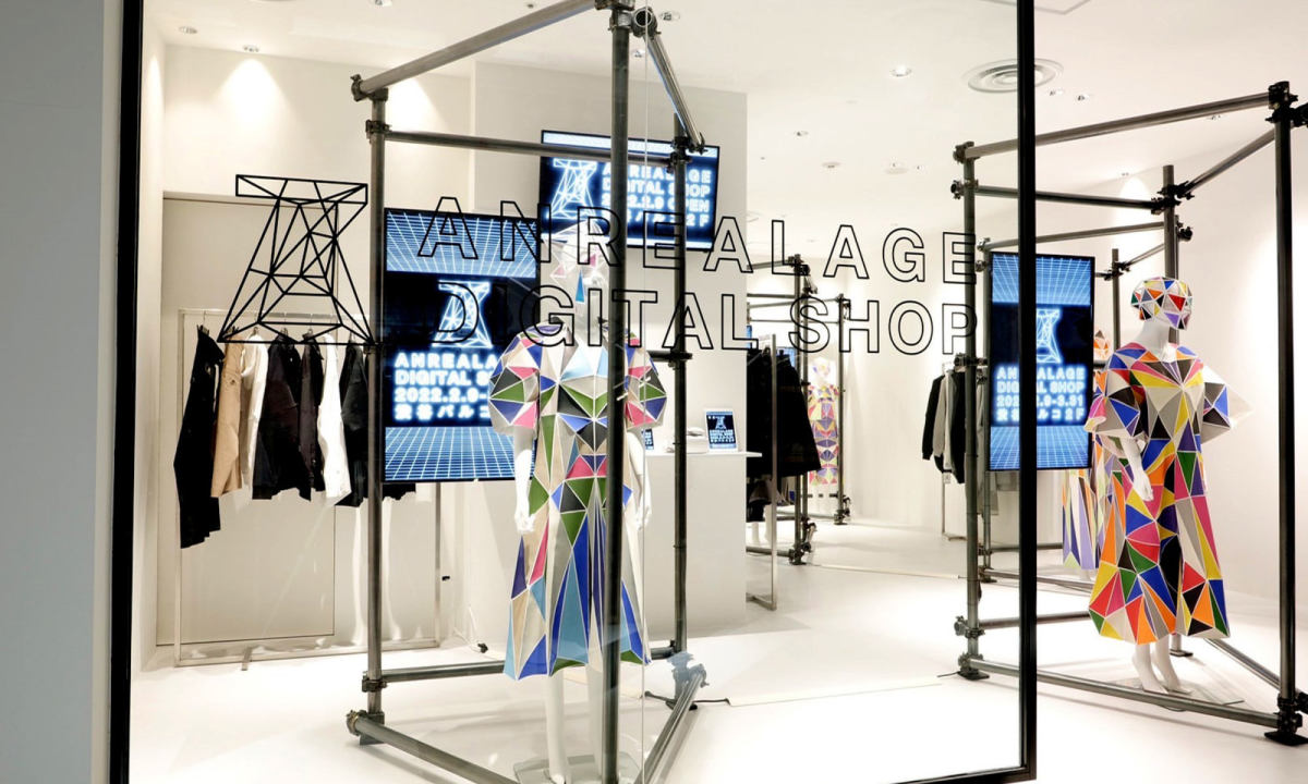 进军元宇宙，ANREALAGE 于涩谷 Parco 展示 NFT 作品