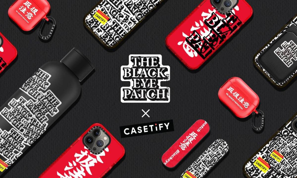 BlackEyePatch x CASETiFY 首款合作系列发布