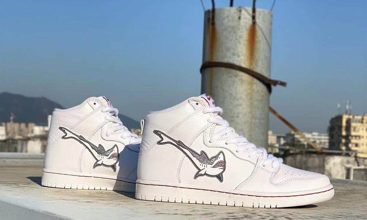 Oski x Nike SB Dunk High「White Shark」释出