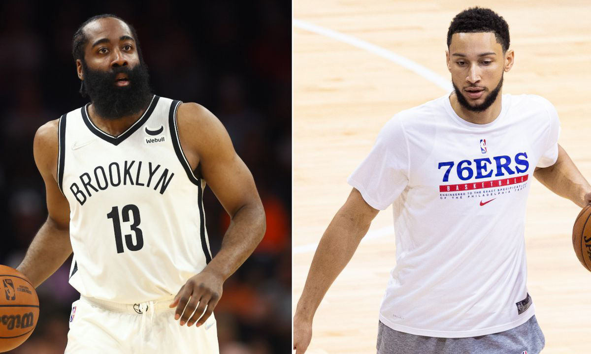重磅交易，James Harden 与 Ben Simmons 互换东家