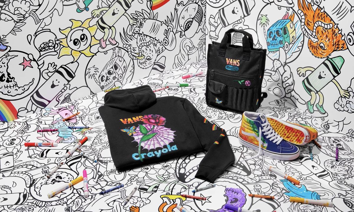 VANS x CRAYOLA 联名系列即将登场
