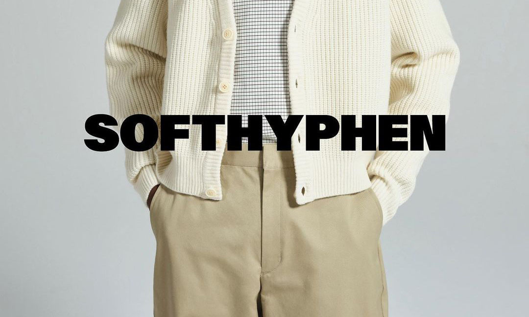 MISTERGENTLEMAN 品牌名称更改为 SOFTHYPHEN