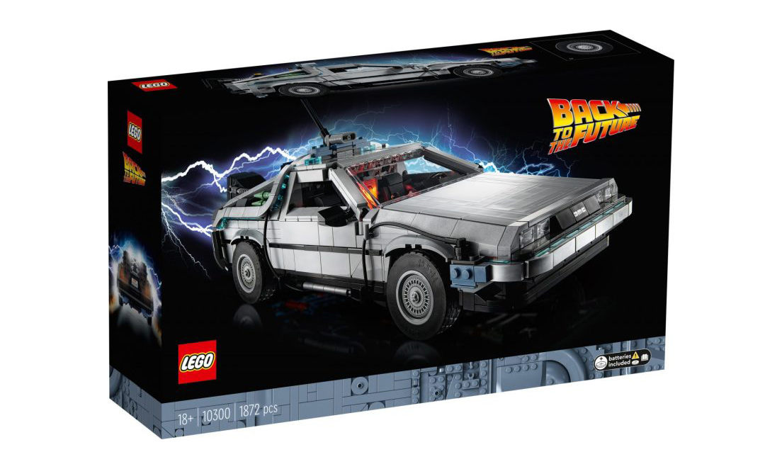 入手 3 个起步？LEGO 10300《回到未来》DeLorean 盒组释出