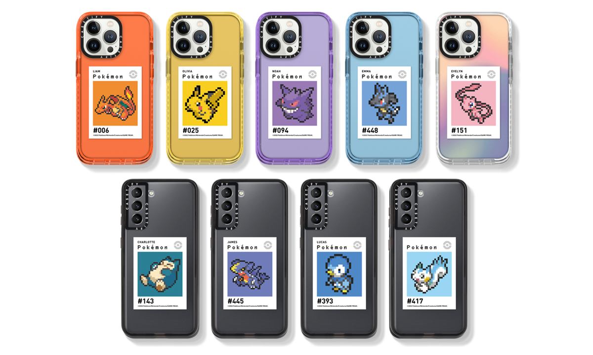 CASETiFY 携手宝可梦打造主题配件
