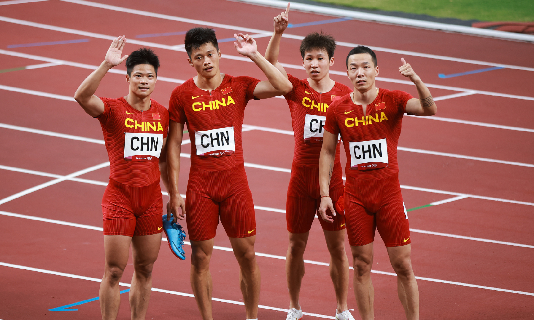 国际田联补递中国 4 x 100 男子短跑接力铜牌