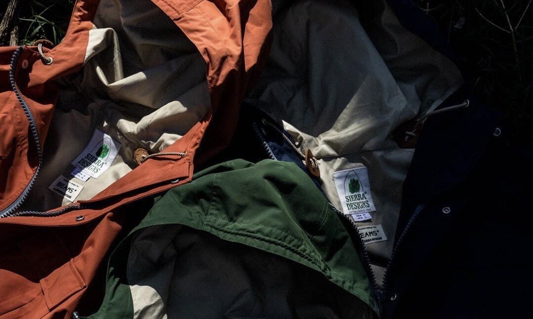 BEAMS PLUS 为 Sierra Design 打造定制雨衣