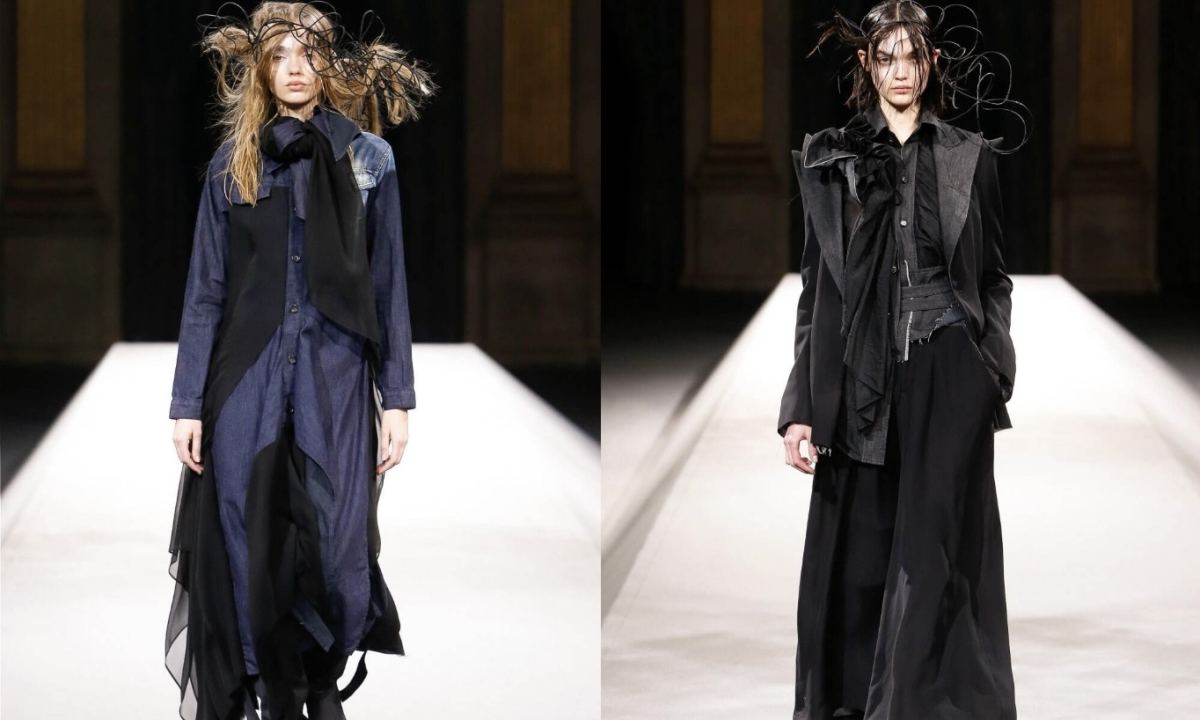 Yohji Yamamoto 2022 秋冬女装系列发布