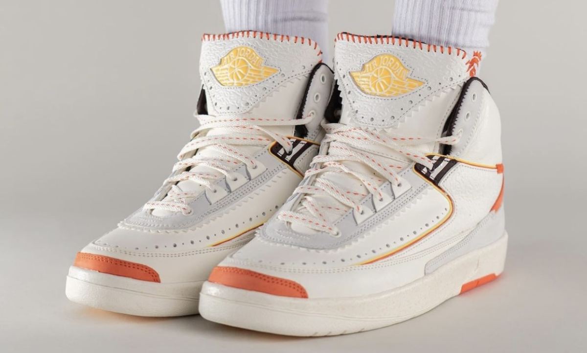 Maison Chateau Rouge x Air Jordan II 上脚图预览