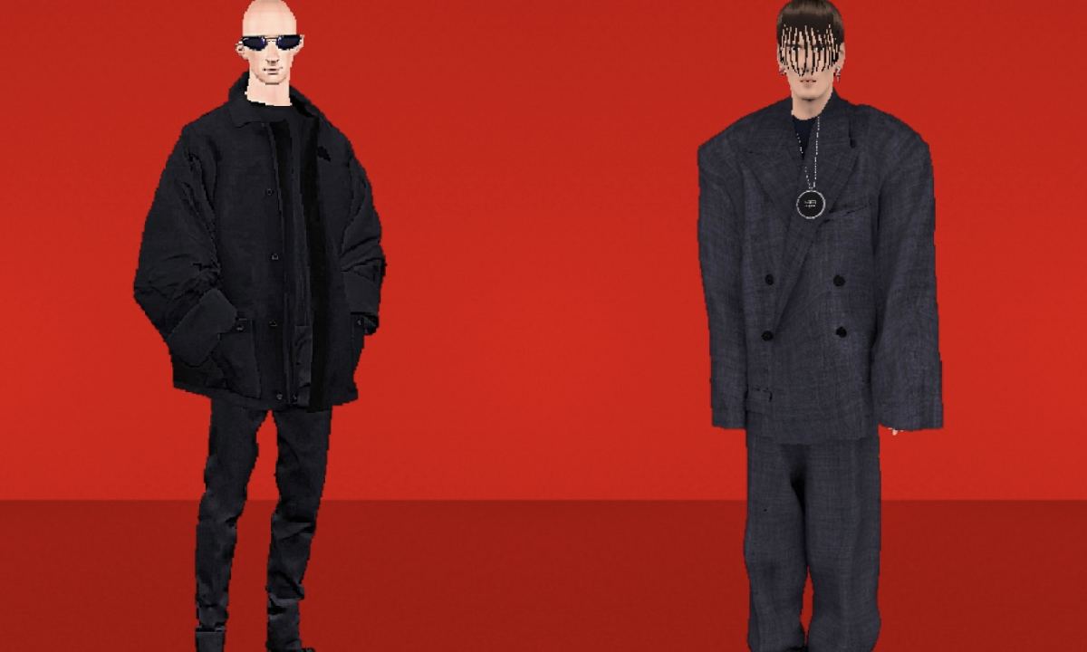 BALENCIAGA 2022 夏季虚拟广告大片释出