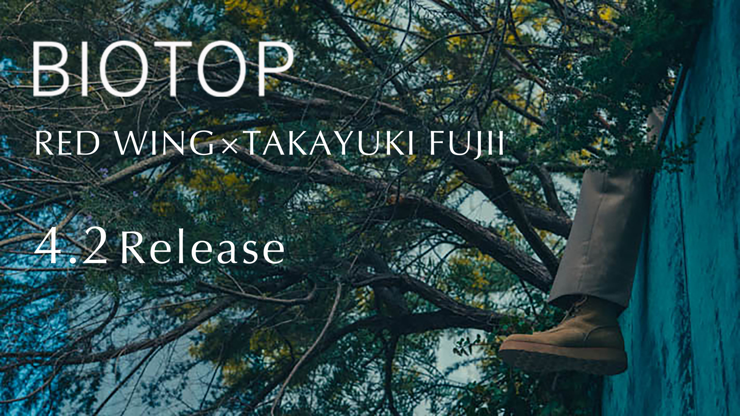 RED WING x TAKAYUKI FUJII for BIOTOP 即将发售– NOWRE现客