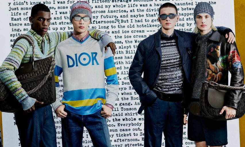 DIOR 男士早秋系列广告释出