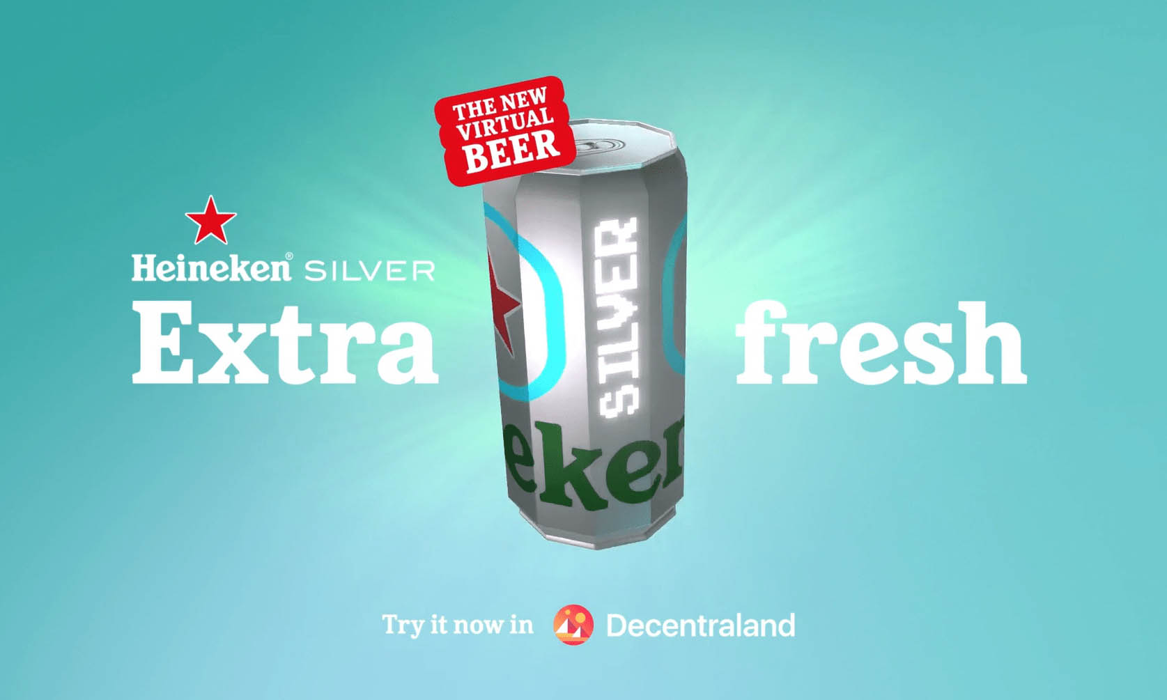 Heineken 在元宇宙推出虚拟啤酒「Heineken Silver」