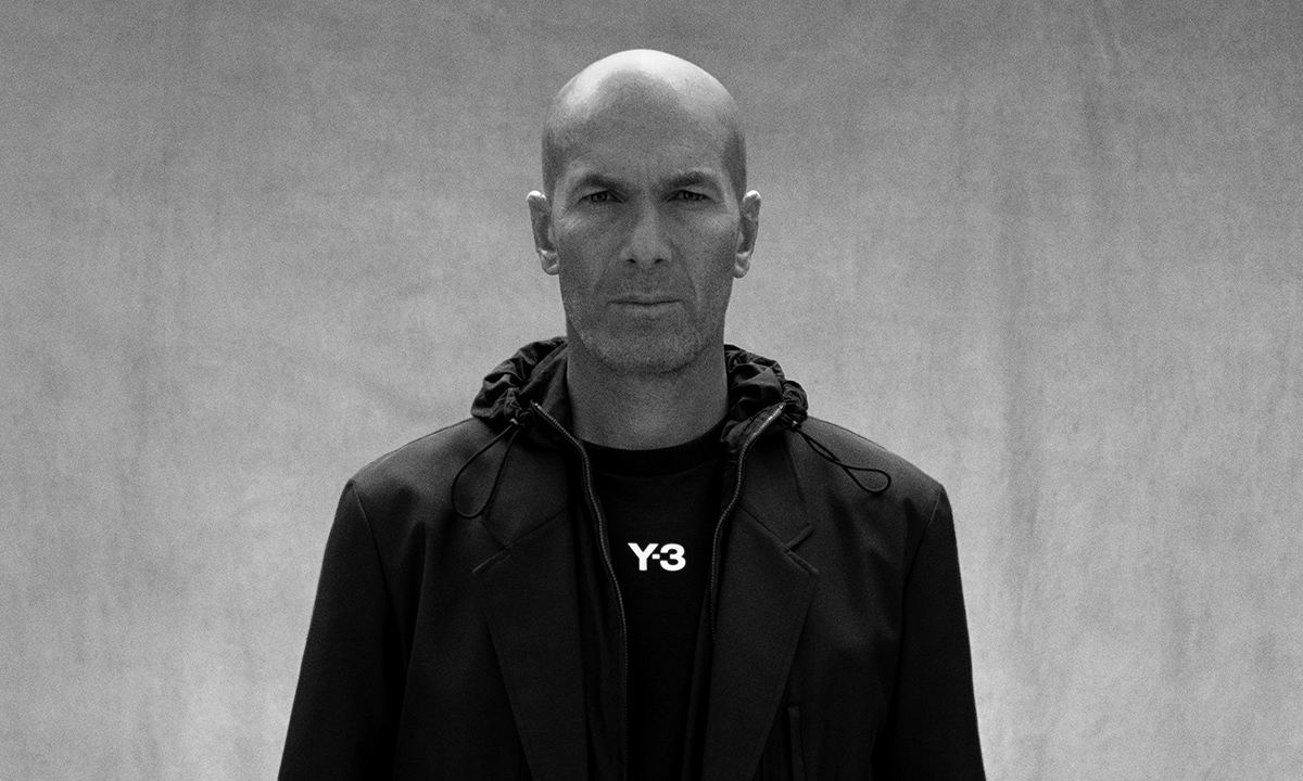 Y-3 携手齐达内发布新造型片
