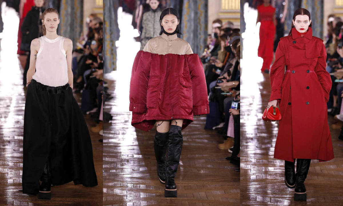 sacai 2022 秋季成衣系列已释出