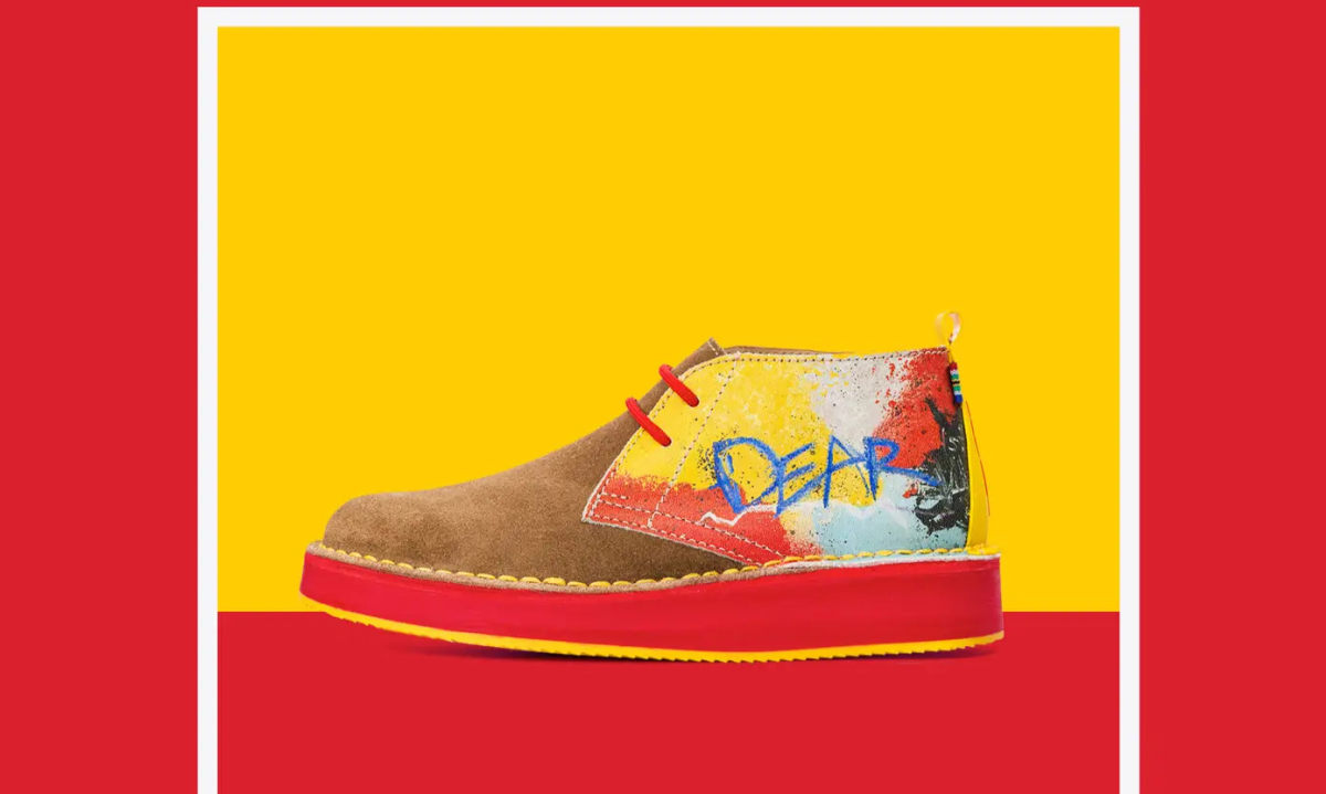 DHL 携手 Veldskoen 推出「Dear Everyone」限量鞋款
