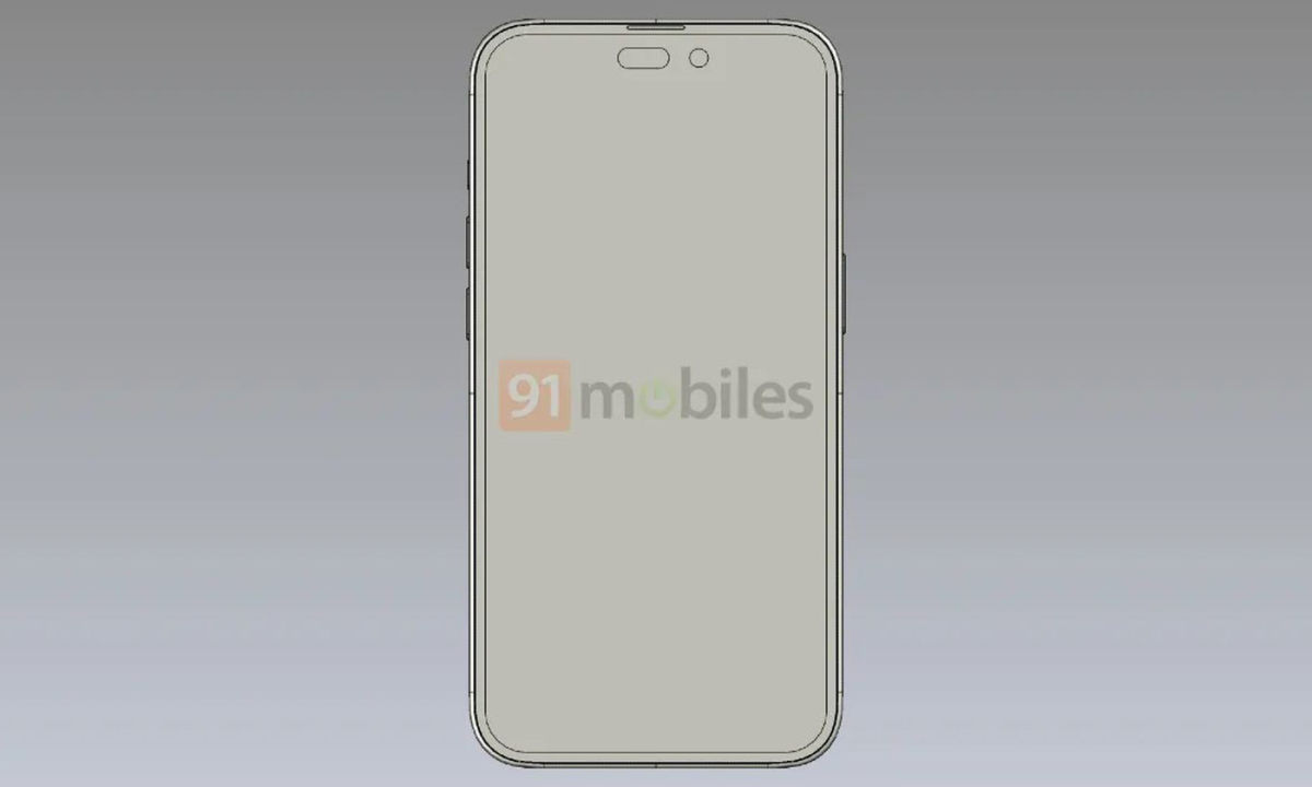 刘海改药丸，iPhone 14 Pro 渲染图流出