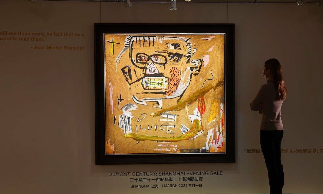 Jean-Michel Basquiat 画作成为佳士得上海首场拍卖最贵拍品