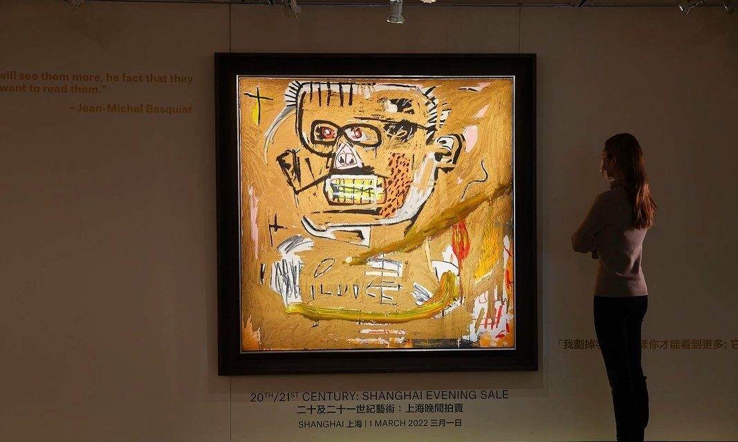 Jean-Michel Basquiat 画作成为佳士得上海首场拍卖最贵拍品