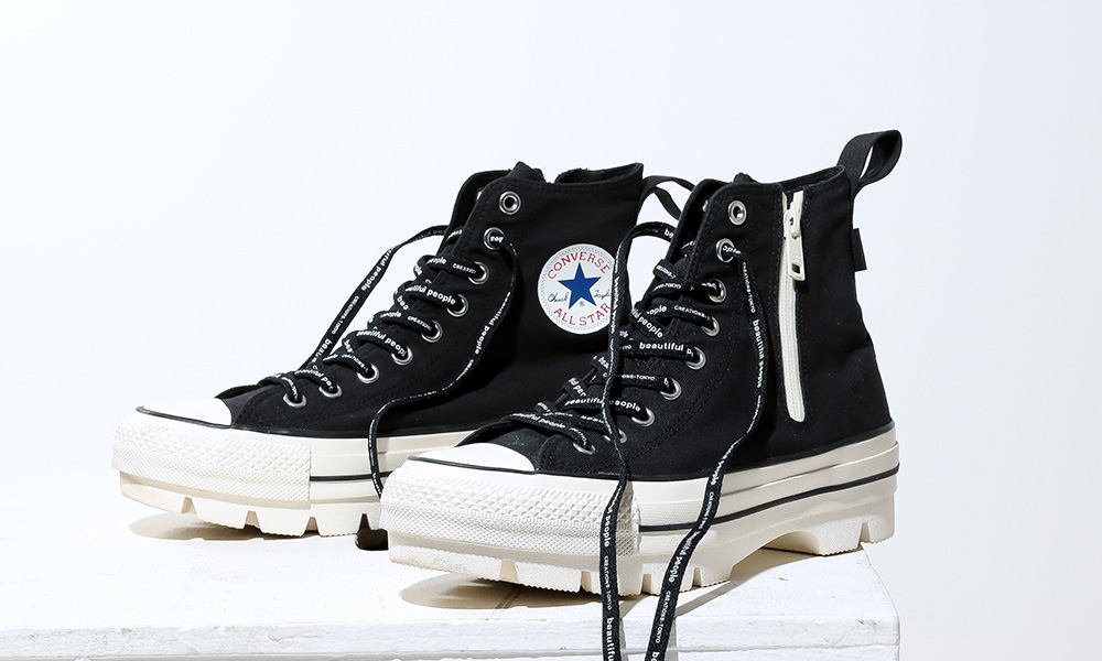 Beautiful People x CONVERSE 首款联名鞋发布