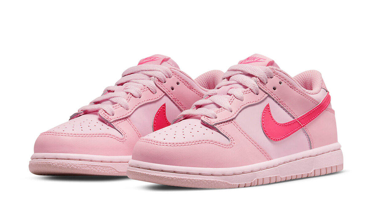抢先预览 Nike Dunk Low「Triple Pink」