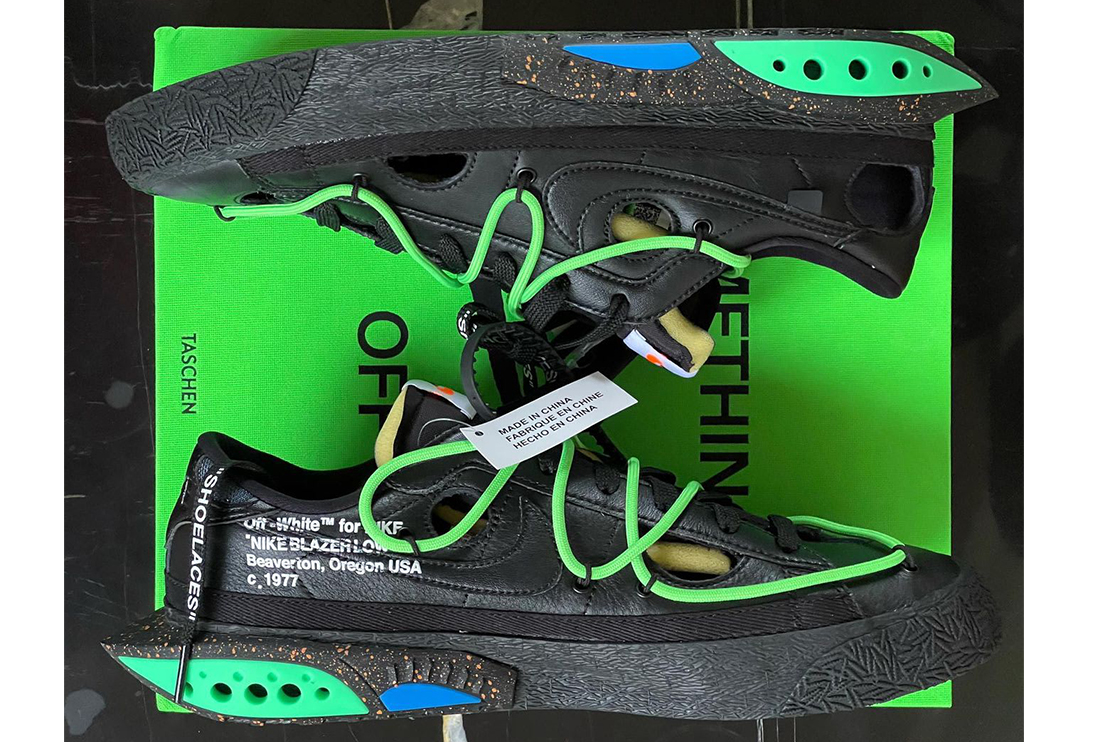 Off-White™ x Nike Blazer Lows 将于下月发售