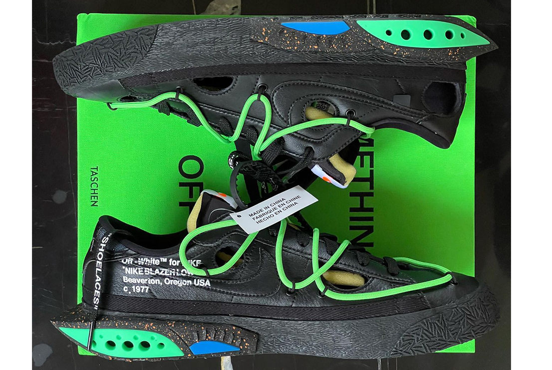 Off-White™ x Nike Blazer Lows 将于下月发售