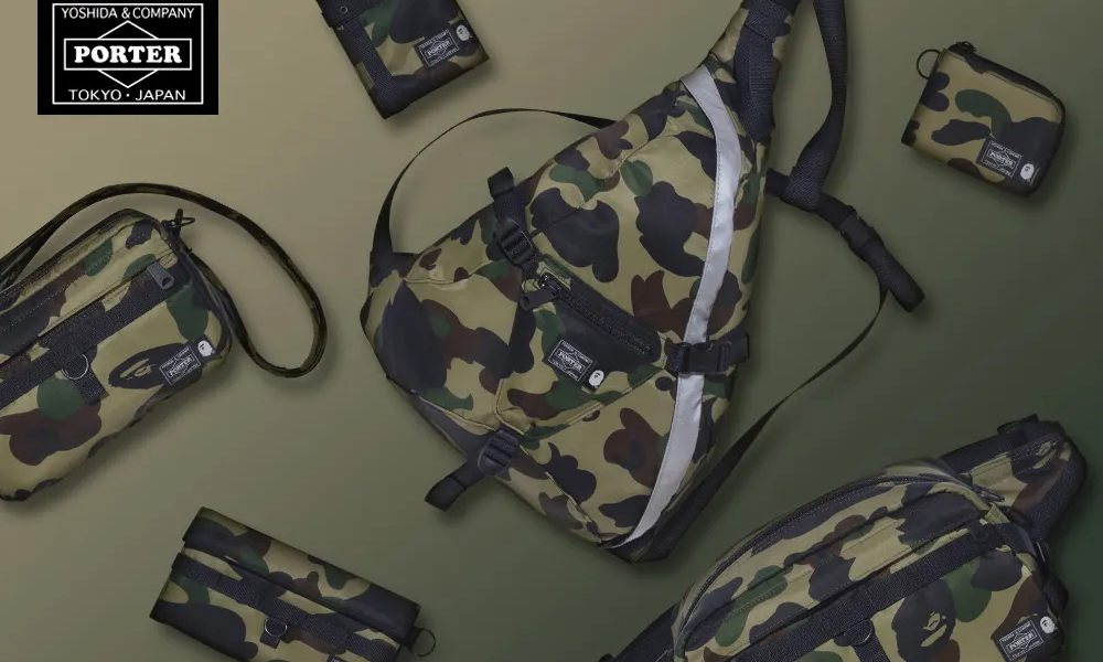 BAPE® x POTER 推出全新包款系列单品