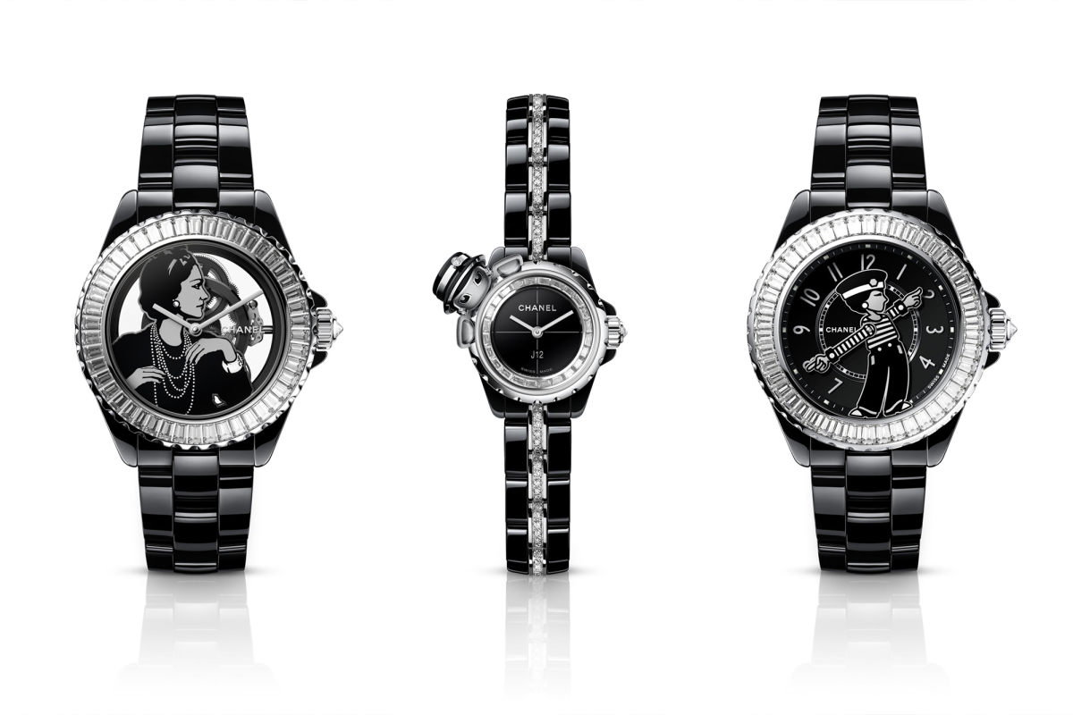 CHANEL 发布限量腕表「MADEMOISELLE J12」