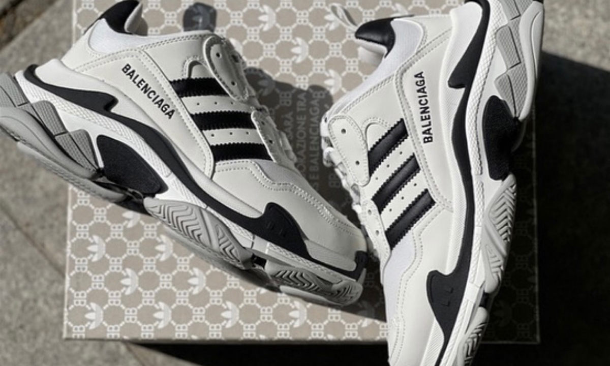 入手准备？adidas Originals x BALENCIAGA Triple S 细节近赏
