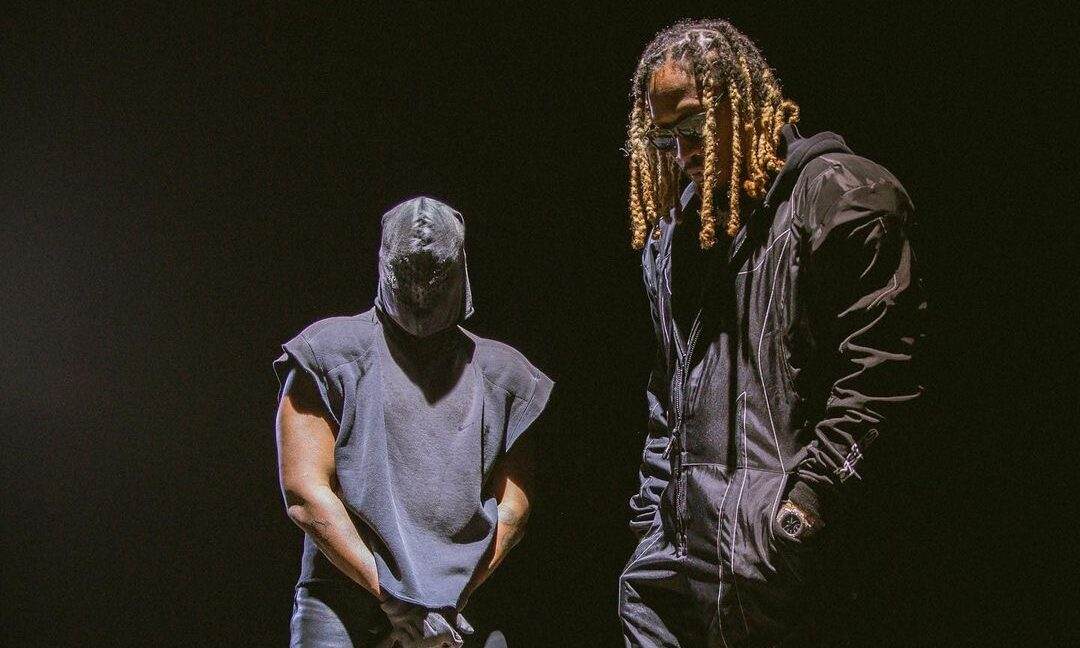 Ye x Future《KEEP IT BURNIN》MV 片场造型释出