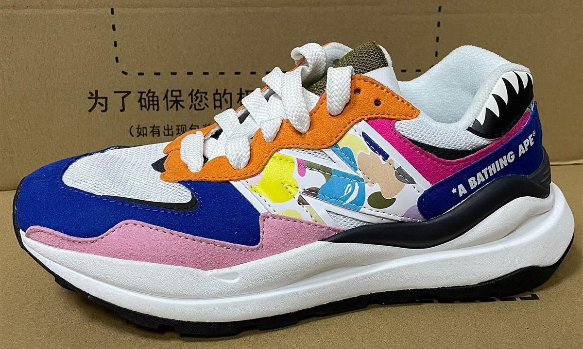 抢先预览 BAPE® x New Balance 57/40 联名新作