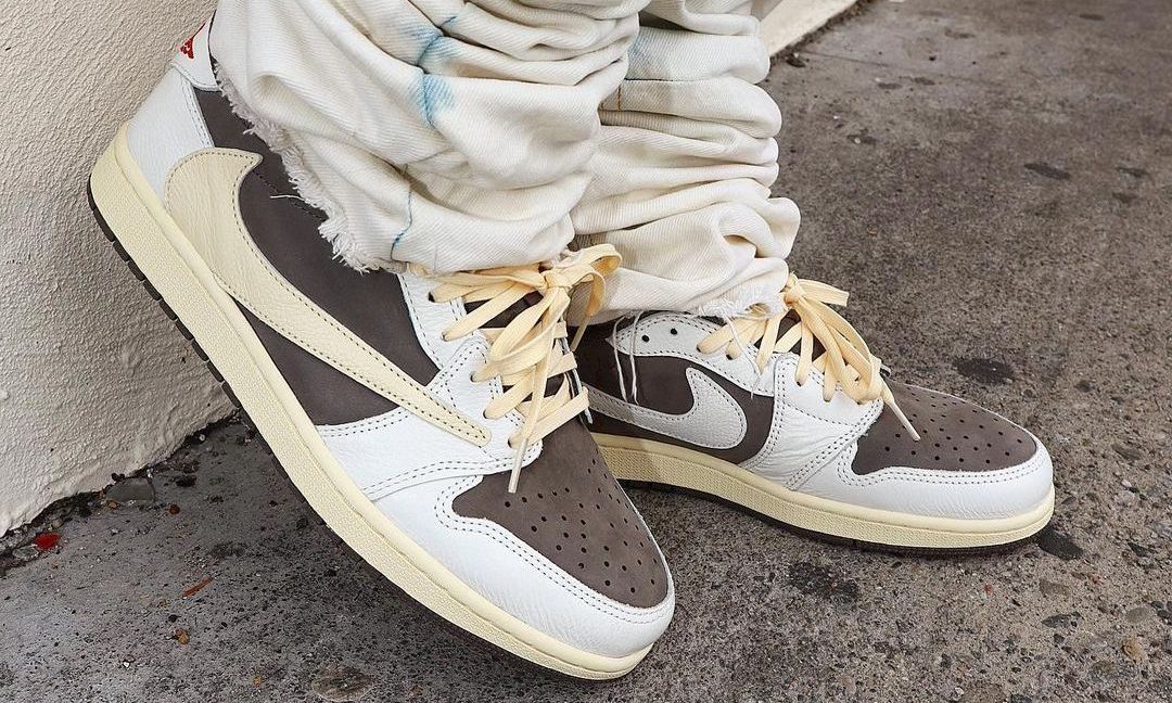 Travis Scott x Air Jordan I  Low OG「Reverse Mocha」上脚预览